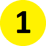 number 1 pool ball puzzle icon